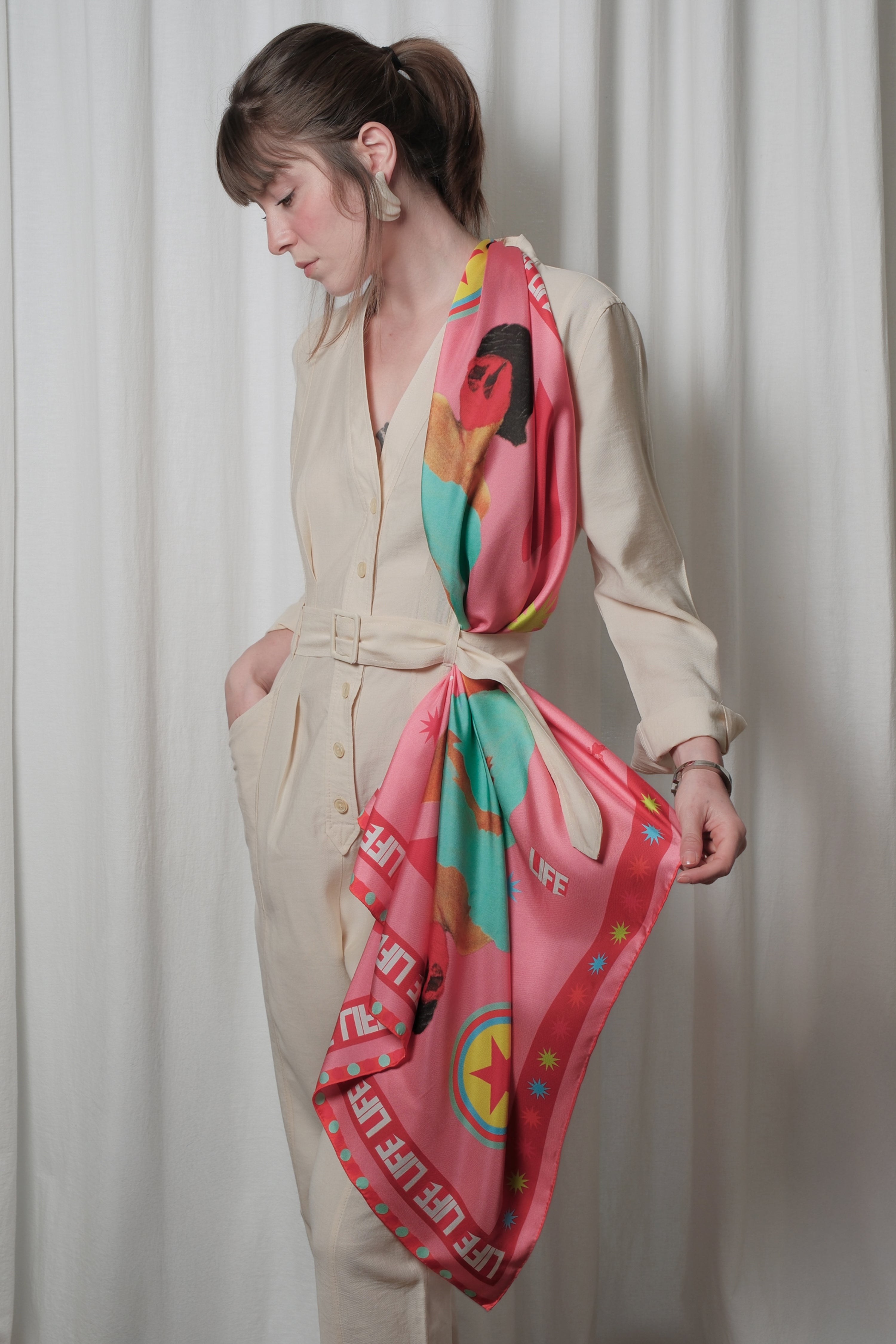 I Like Me | 90x90 Silk Scarf