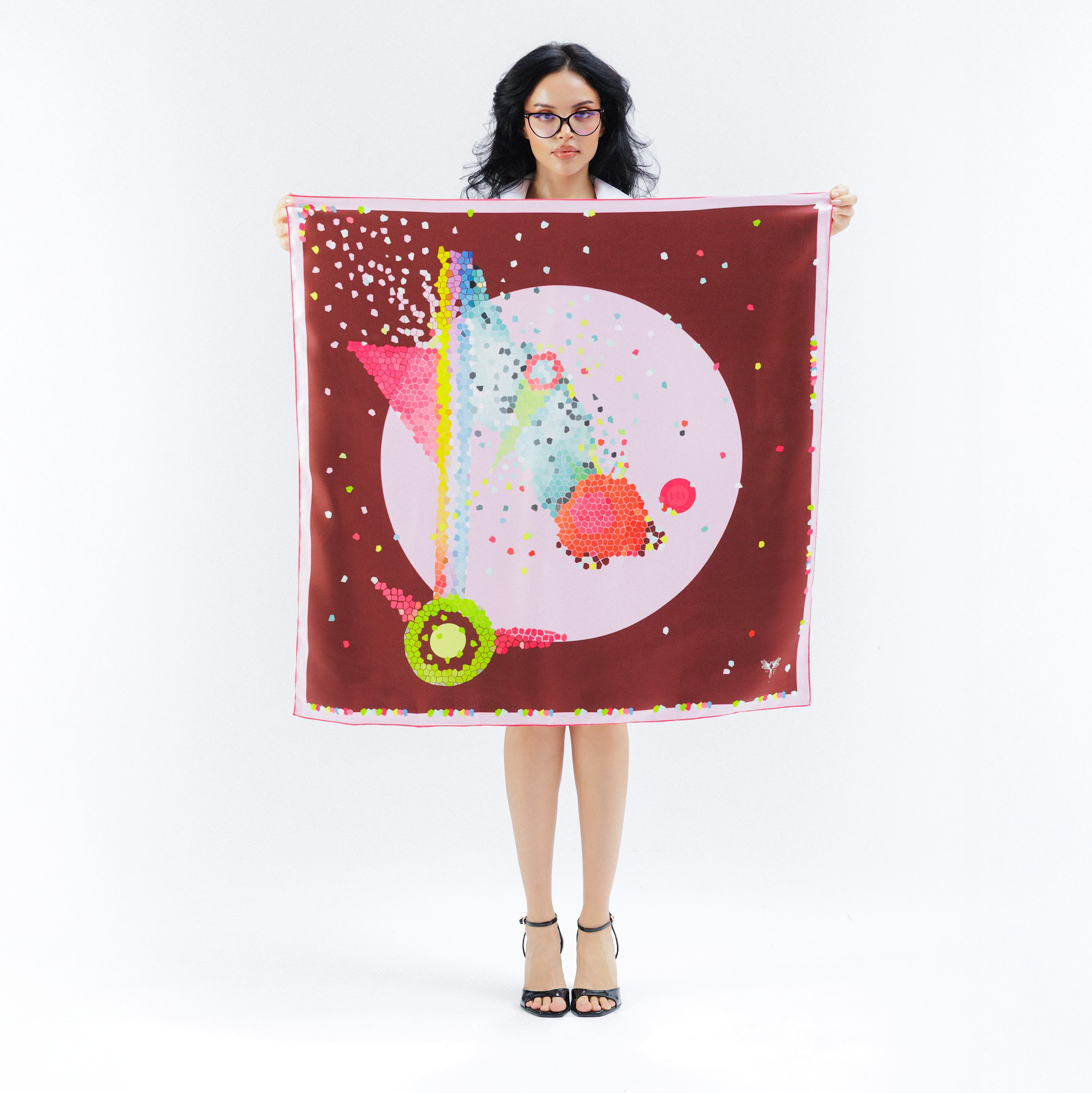 Another Piece Of You | Square Silk Scarf