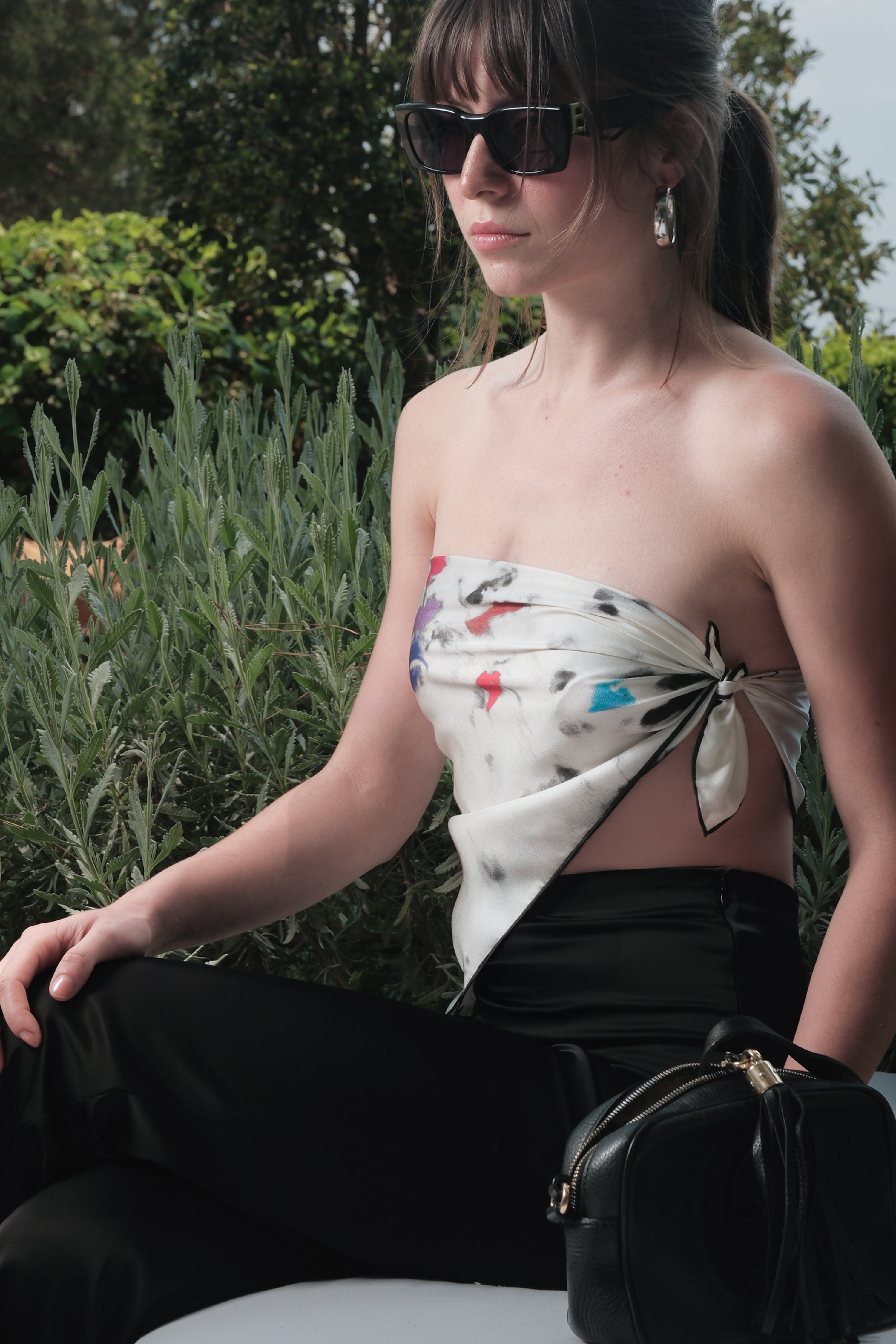 Drowning | 70x70 Silk Scarf