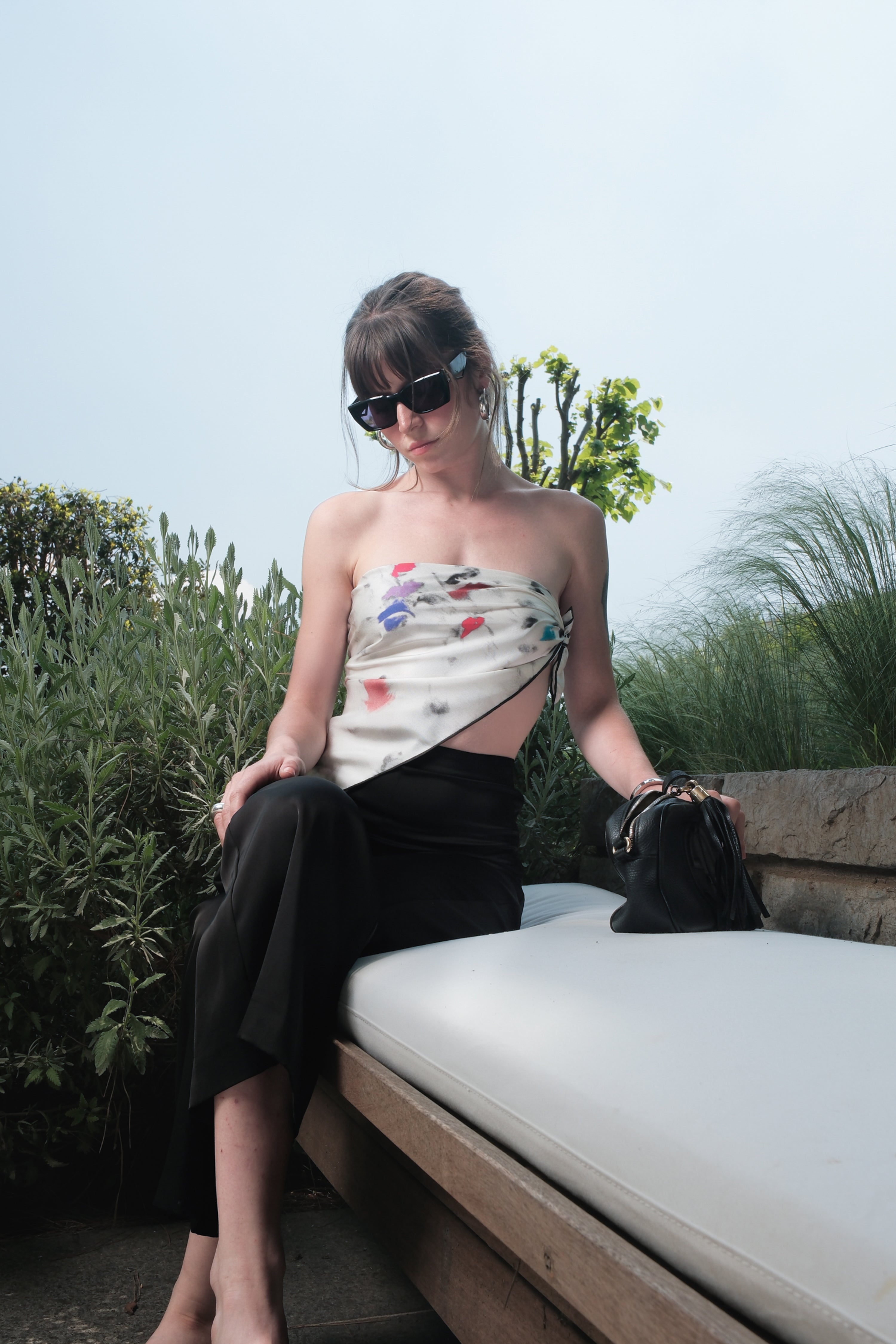 Drowning | 70x70 Silk Scarf