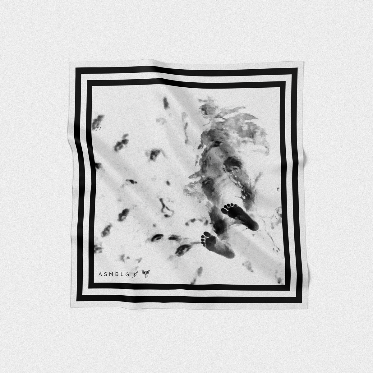 Lost 02 | 90x90 Silk Scarf