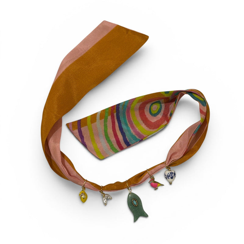 Hanoi | Viscose charm necklace